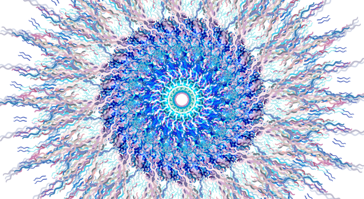 Wheel Made From Lines in 14 Mirror Mode8